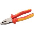 Dynamic Tools 8" Linesman Pliers, Insulated Handle D055101